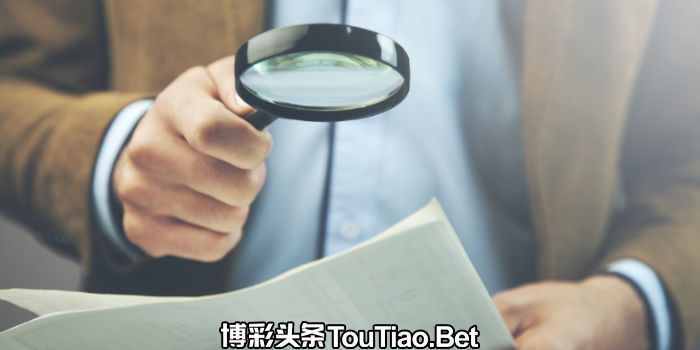 A businessman holding a document and magnifying glass
